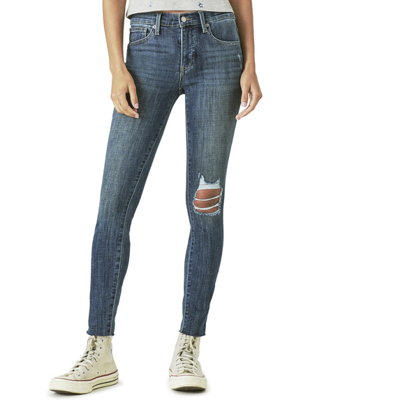 Lucky Brand Denim - Lucky Brand Mid Rise Ava Skinny Destruct - Hatton Cross Ct